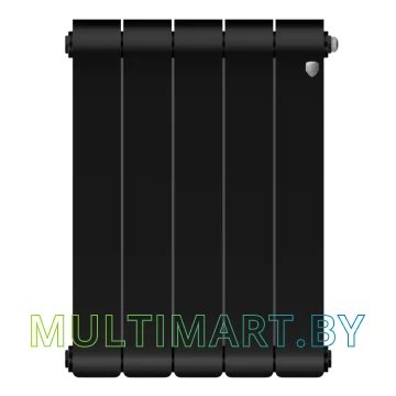 Биметаллический радиатор Royal Thermo Infinity 500 Noir Sable (5 секций)